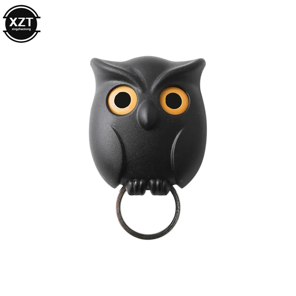 Creative Owl Night Wall Magnetic Key Holder