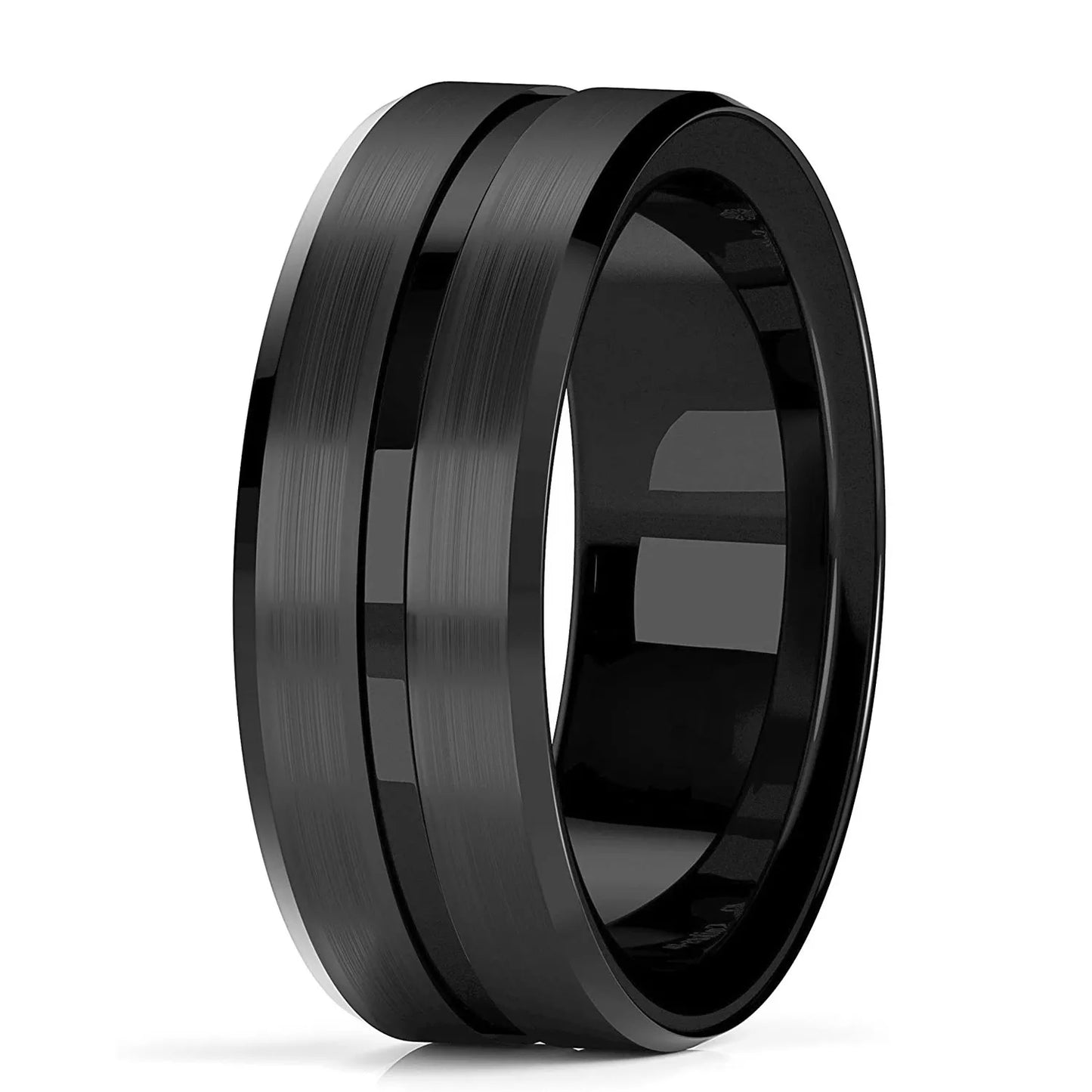 Classic Black Tungsten Wedding Rings: Timeless Elegance