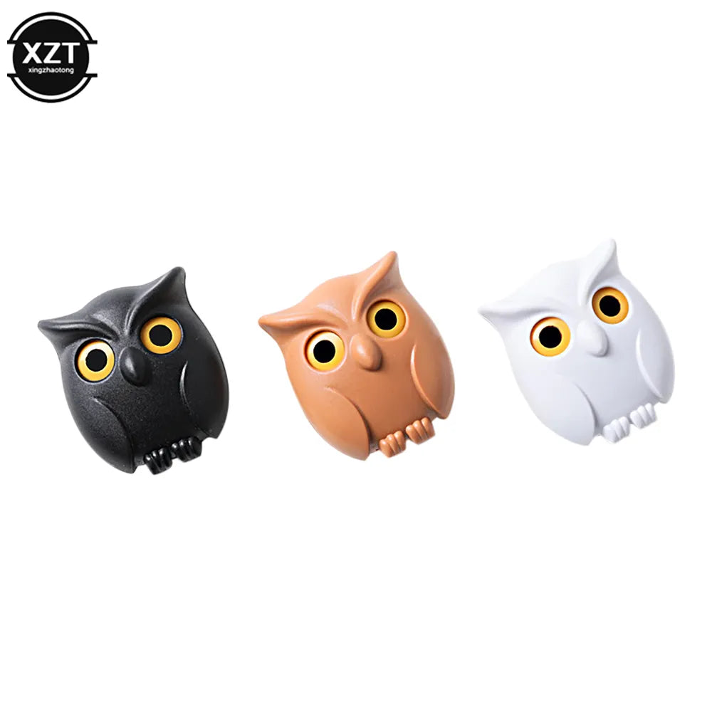 Creative Owl Night Wall Magnetic Key Holder