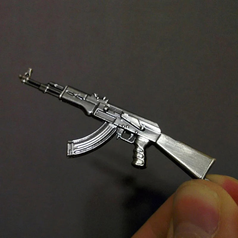 Novelty Counter Strike Gun AK47 Steel Keychain Gift