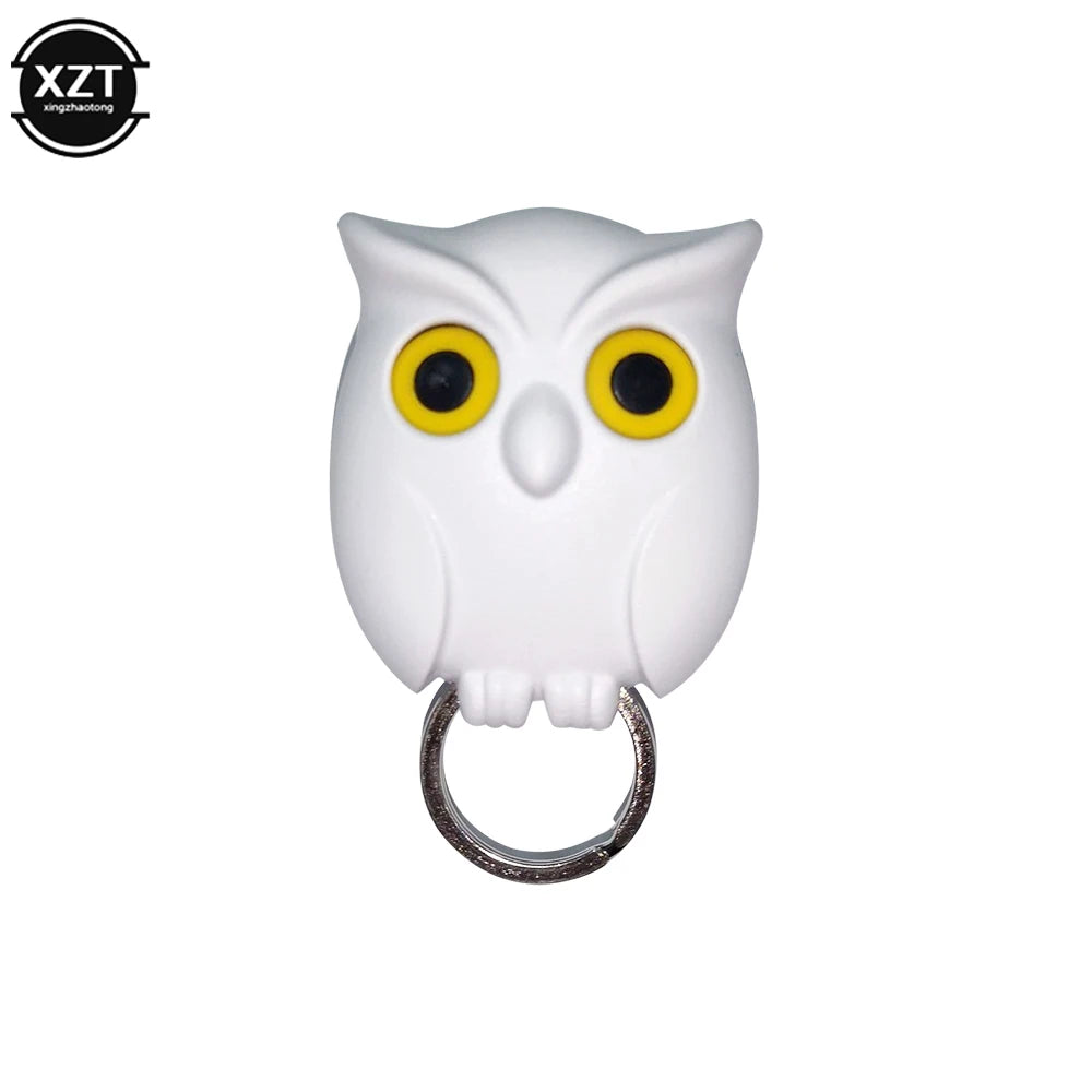 Creative Owl Night Wall Magnetic Key Holder