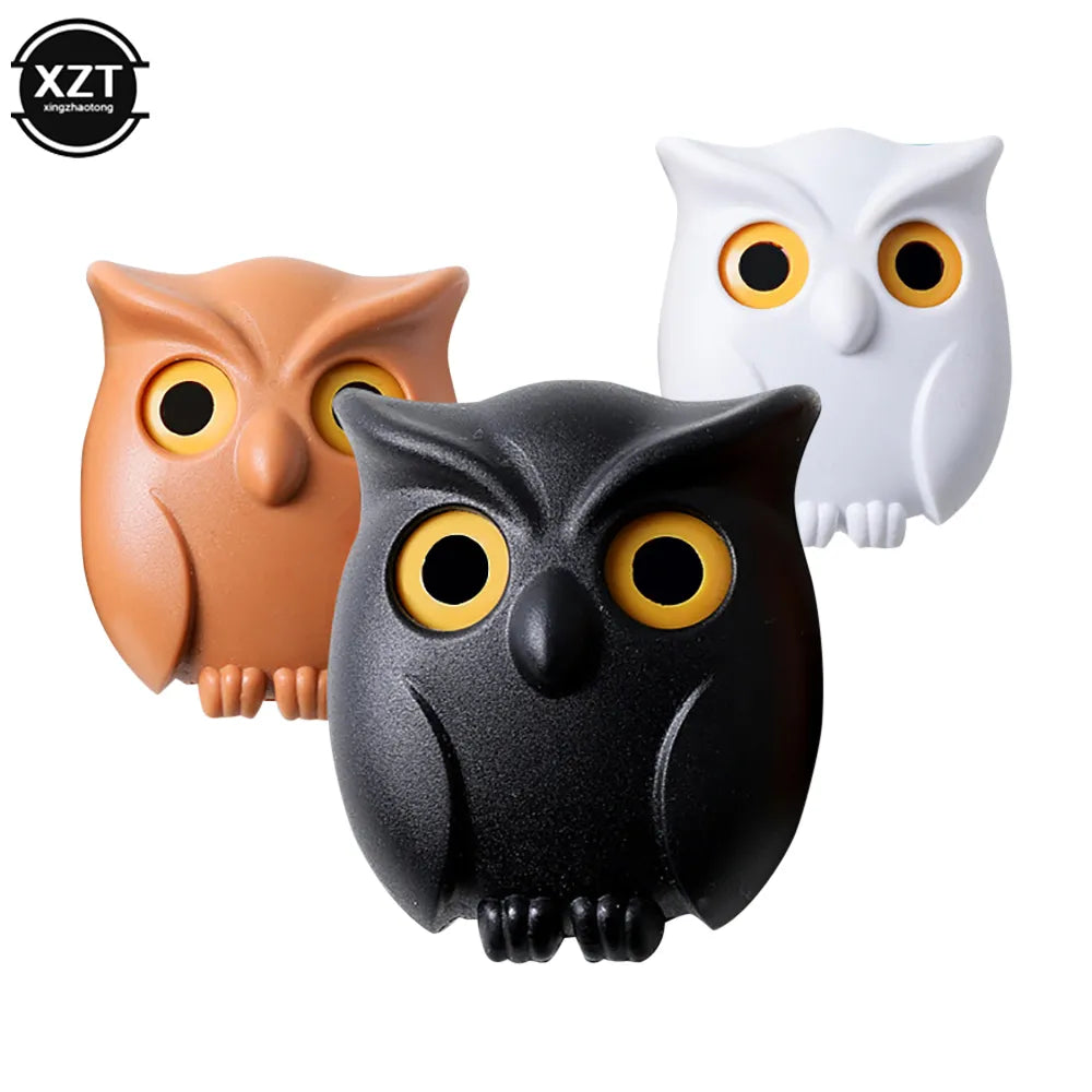 Creative Owl Night Wall Magnetic Key Holder