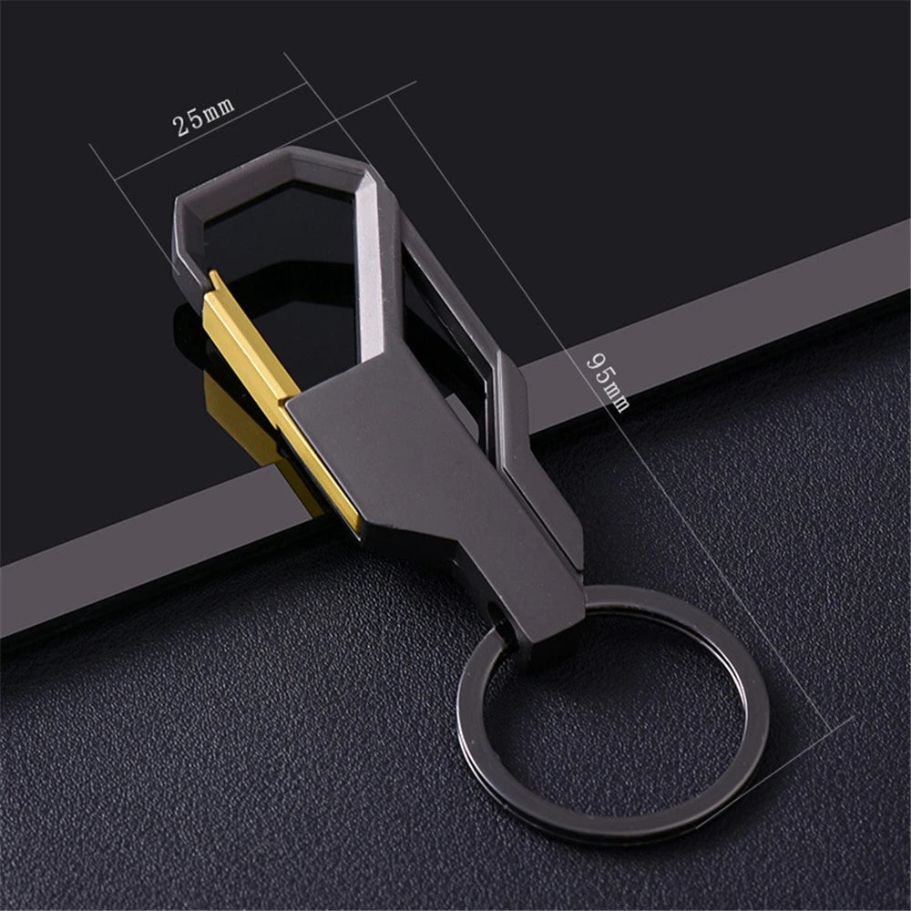 Metal Keychain New Men's Car Wallet Keyring Accessories