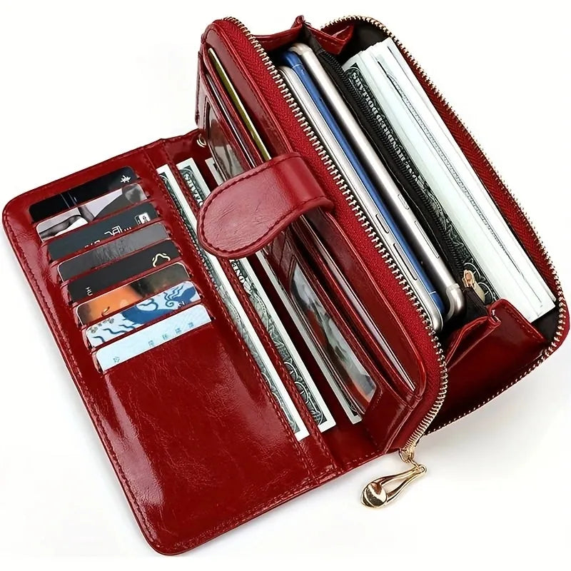 Women's Universal Coin and Bill Long Wallet