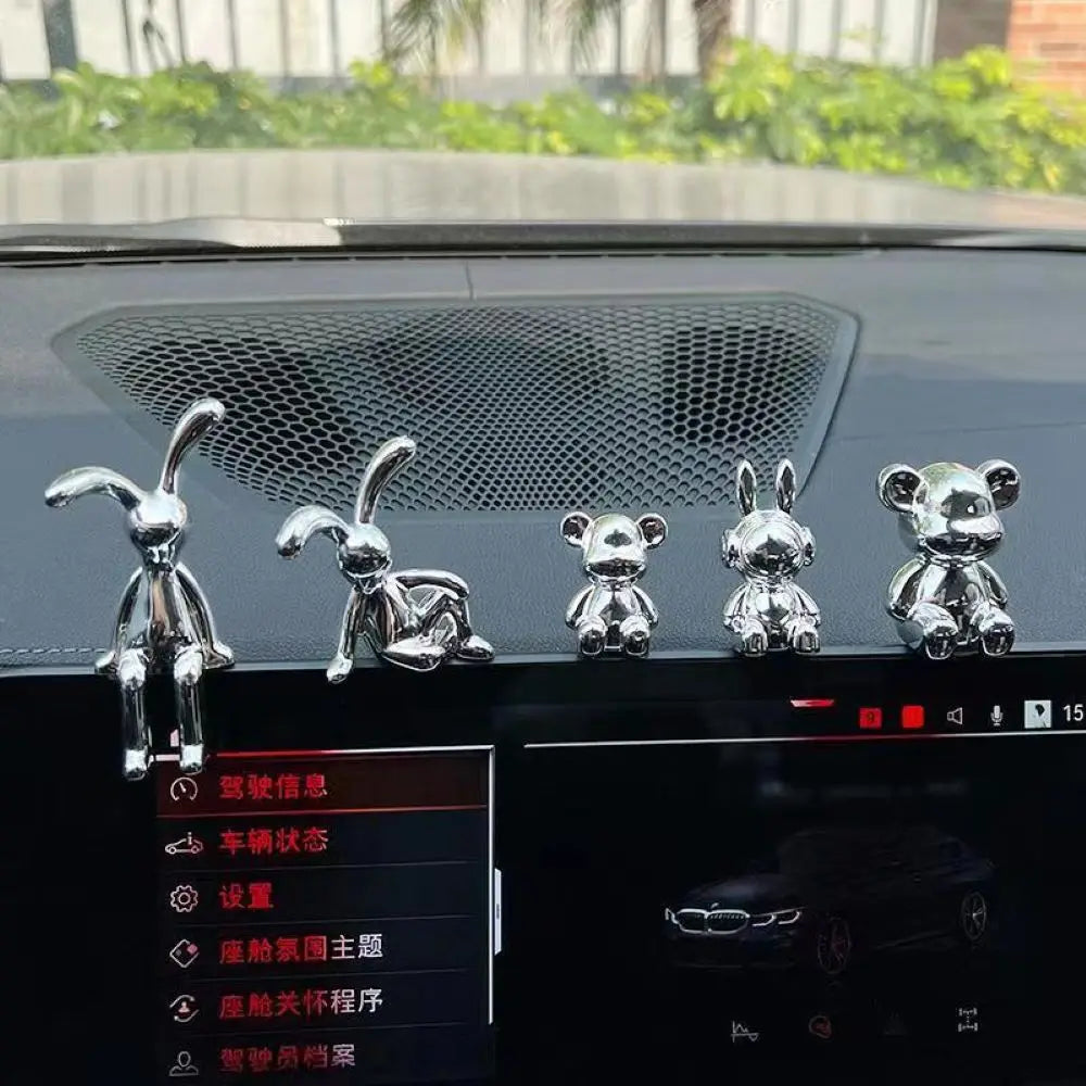 Car and home interior decoration cartoon animal bunny