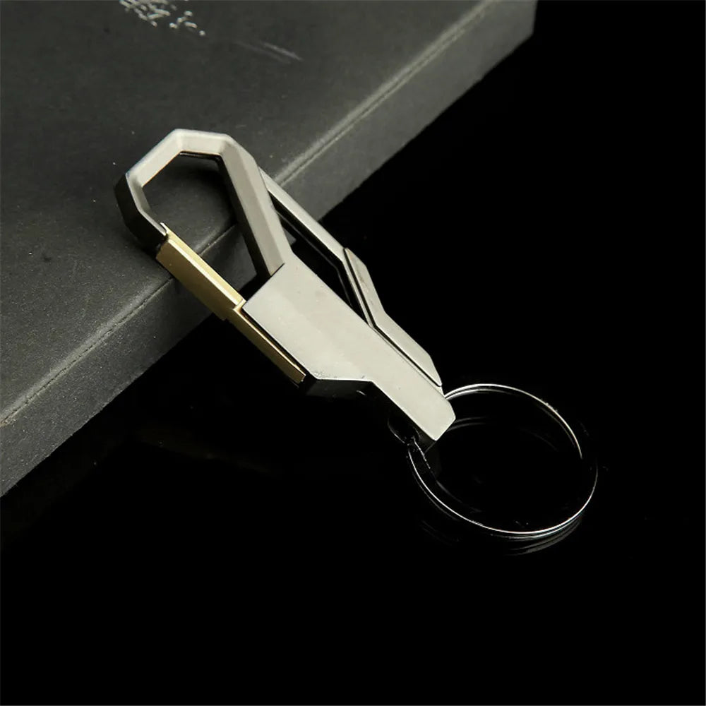 Metal Keychain New Men's Car Wallet Keyring Accessories