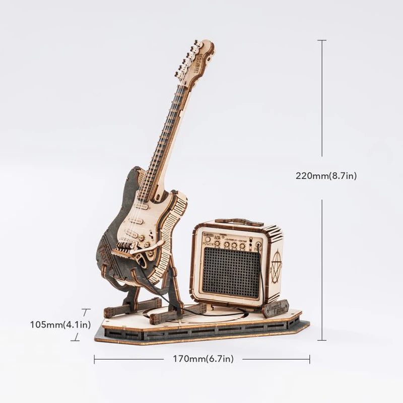 Robotime Rokr Electric Guitar Model