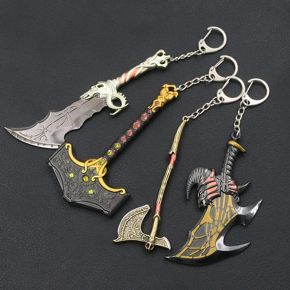 Game God of War 5 Ragnarok Keychains