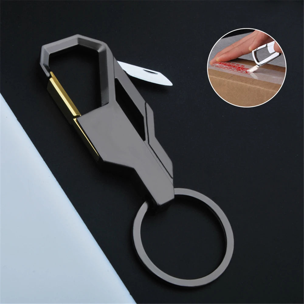 Classic Mini Knife Keychain – Outdoor 2 In 1 Multi-Functional Tool