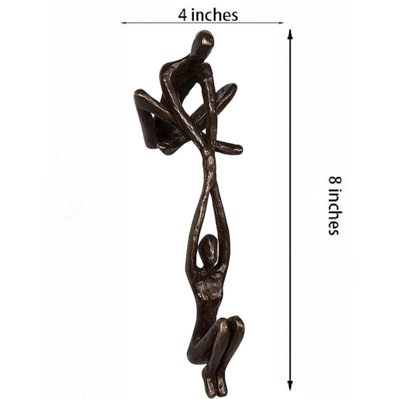 Dancing Couple Sculpture Art Creative Artwork Lover Sculpture Ornament