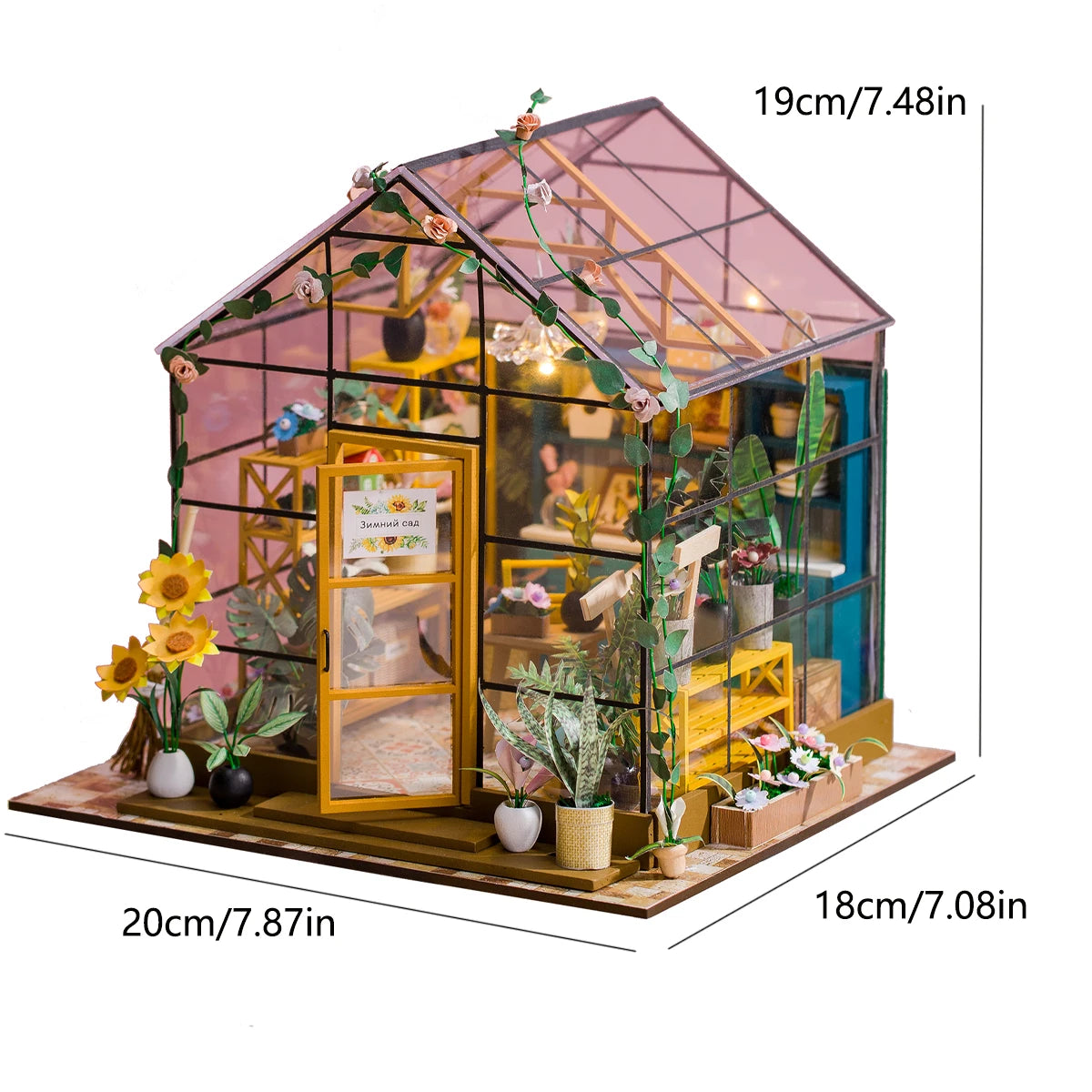 DIY 3D Puzzle: Mini Baby House Kit for Home Decor