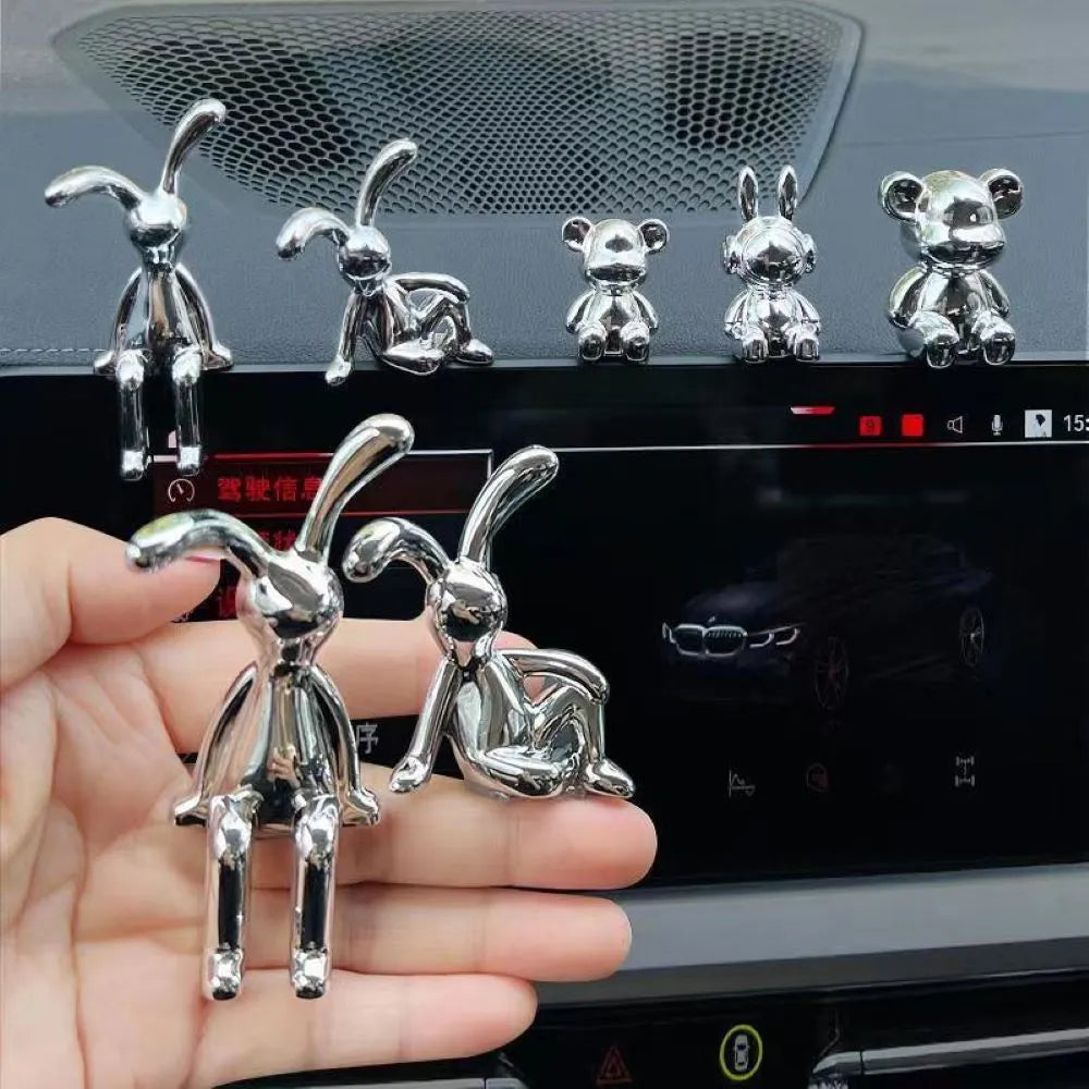 Car and home interior decoration cartoon animal bunny