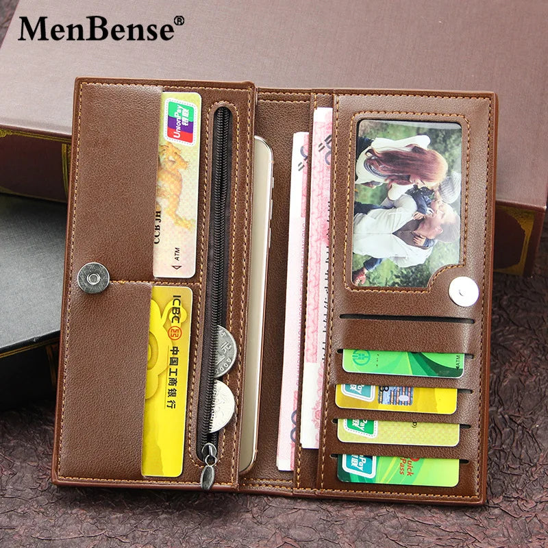 Men's Wallet Long Fashion With Multiple Card Slots