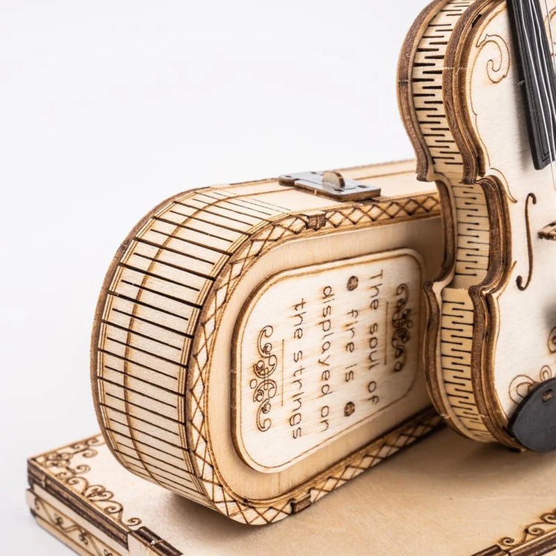 Robotime ROKR Violin Capriccio Model 3D Wooden Puzzle