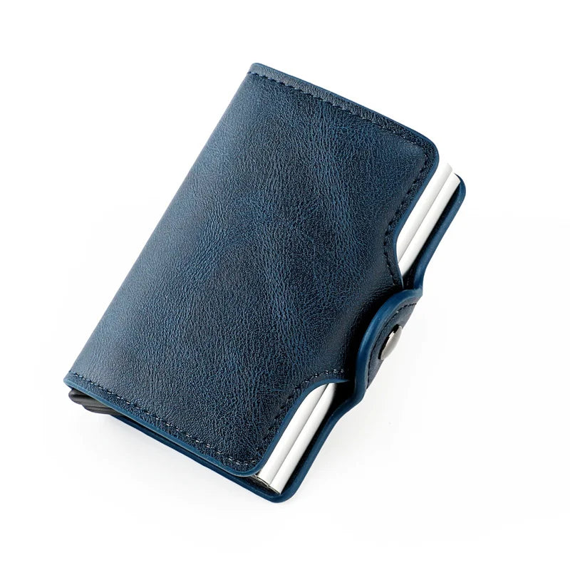 Custom RFID Blocking Men Wallet Credit Card Holder Leather Card Wallet