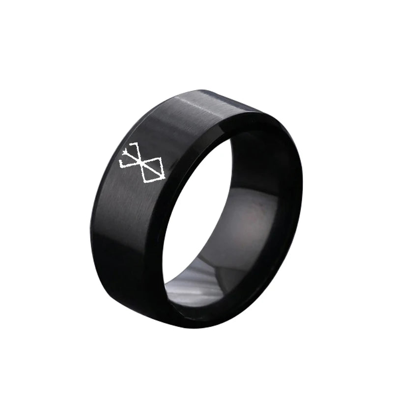 Berserk Anime Ring: Cool Stainless Steel Fashion Gift